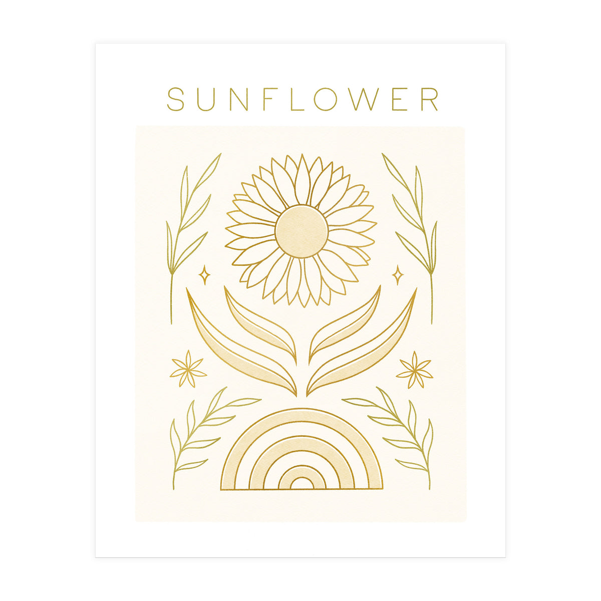 Sunflower (Print Only)
