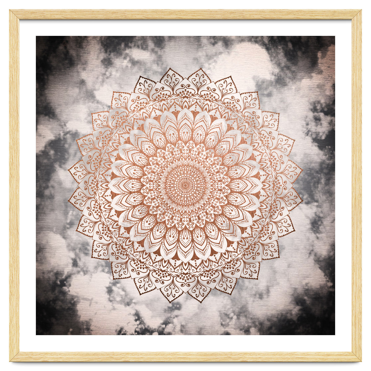 Rose Night Mandala