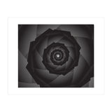Mono Chrome Tech Spiral Pattern (Print Only) thumbnail