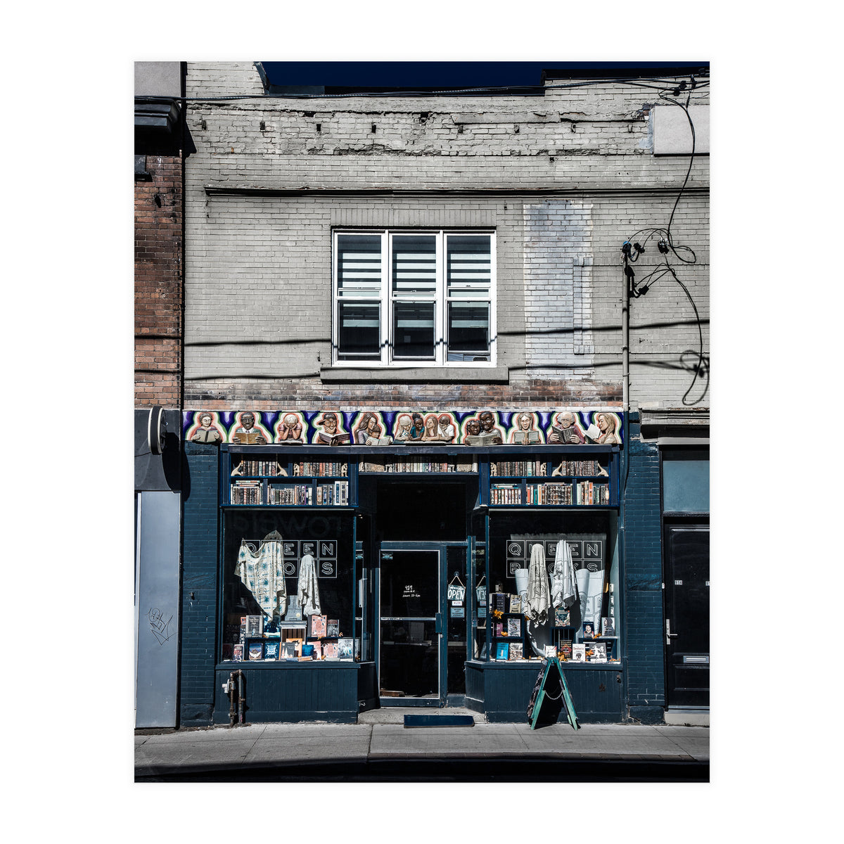 No 914 Queen St E Toronto Canada 2 Color Version (Print Only)