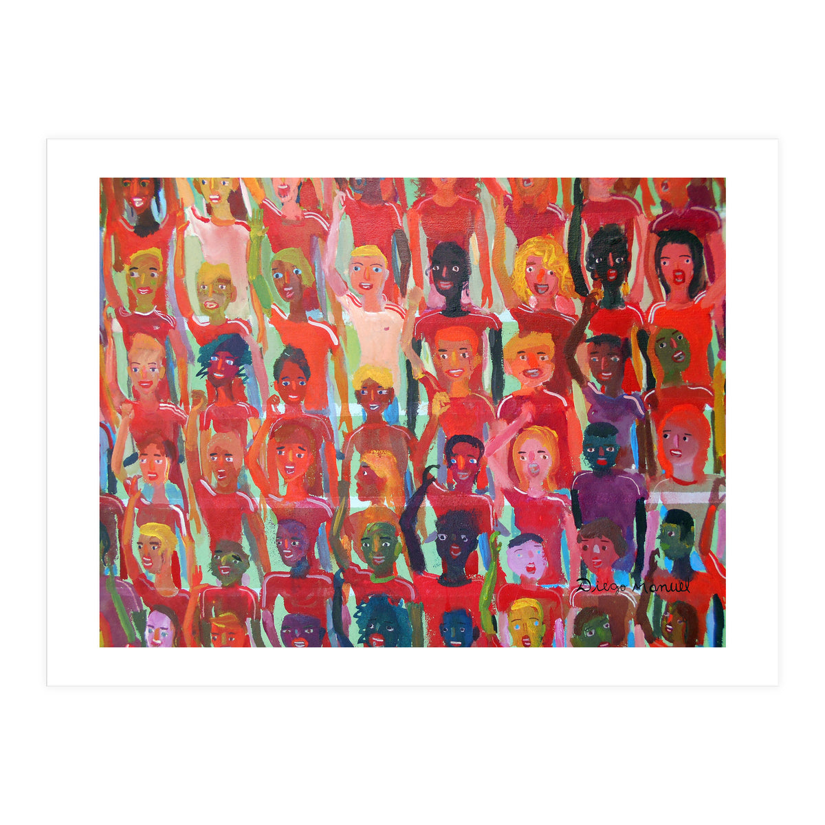 Hichada Roja Detalle 4 (Print Only)