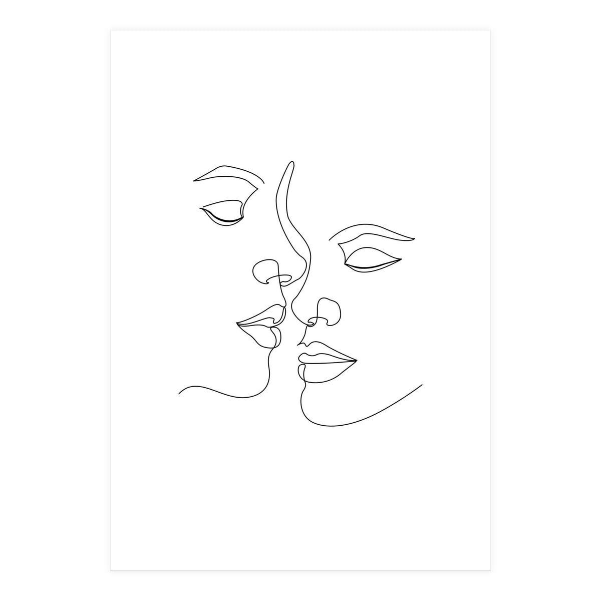 you for ever line art (Print Only)