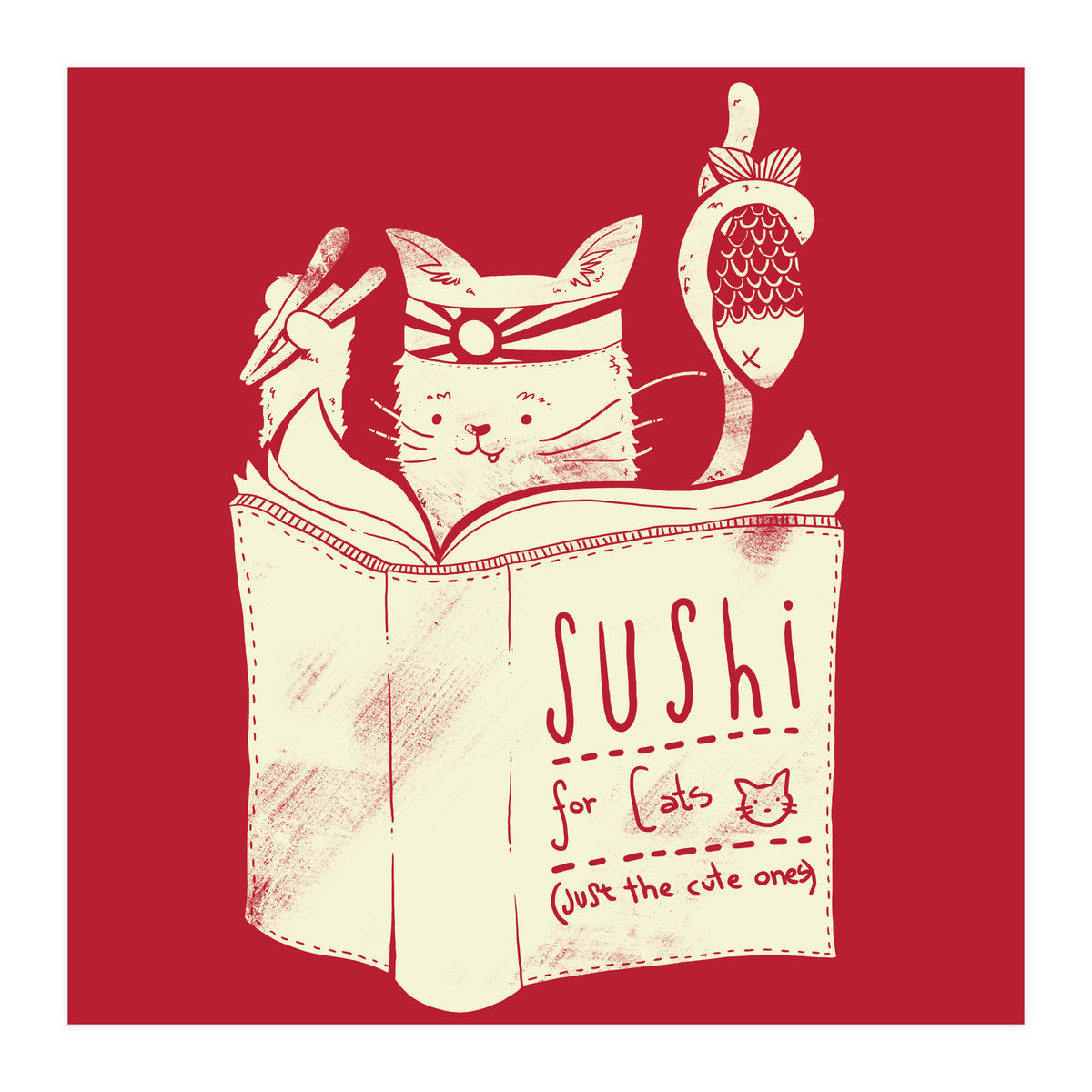 Sushi For Cats (Print Only)