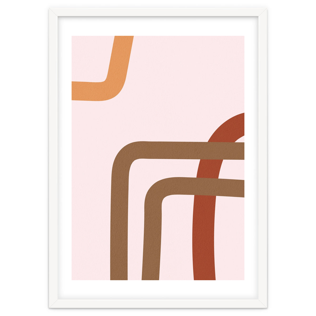 Abstract Colorful Line Art II