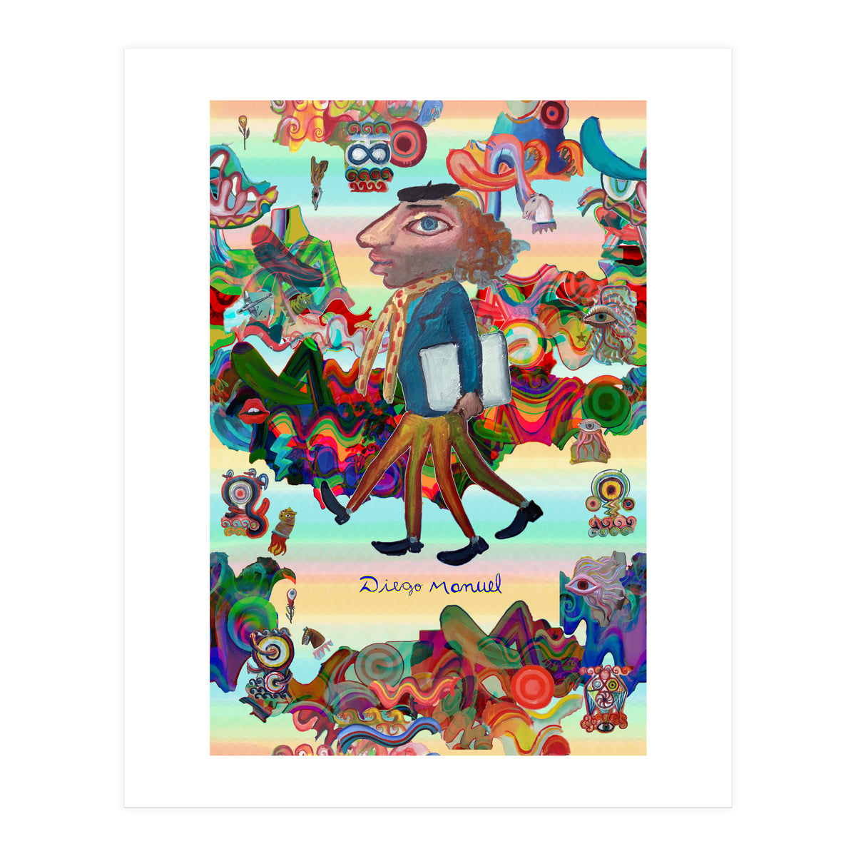 Graffitis 2021 Tapiz 92 (Print Only)