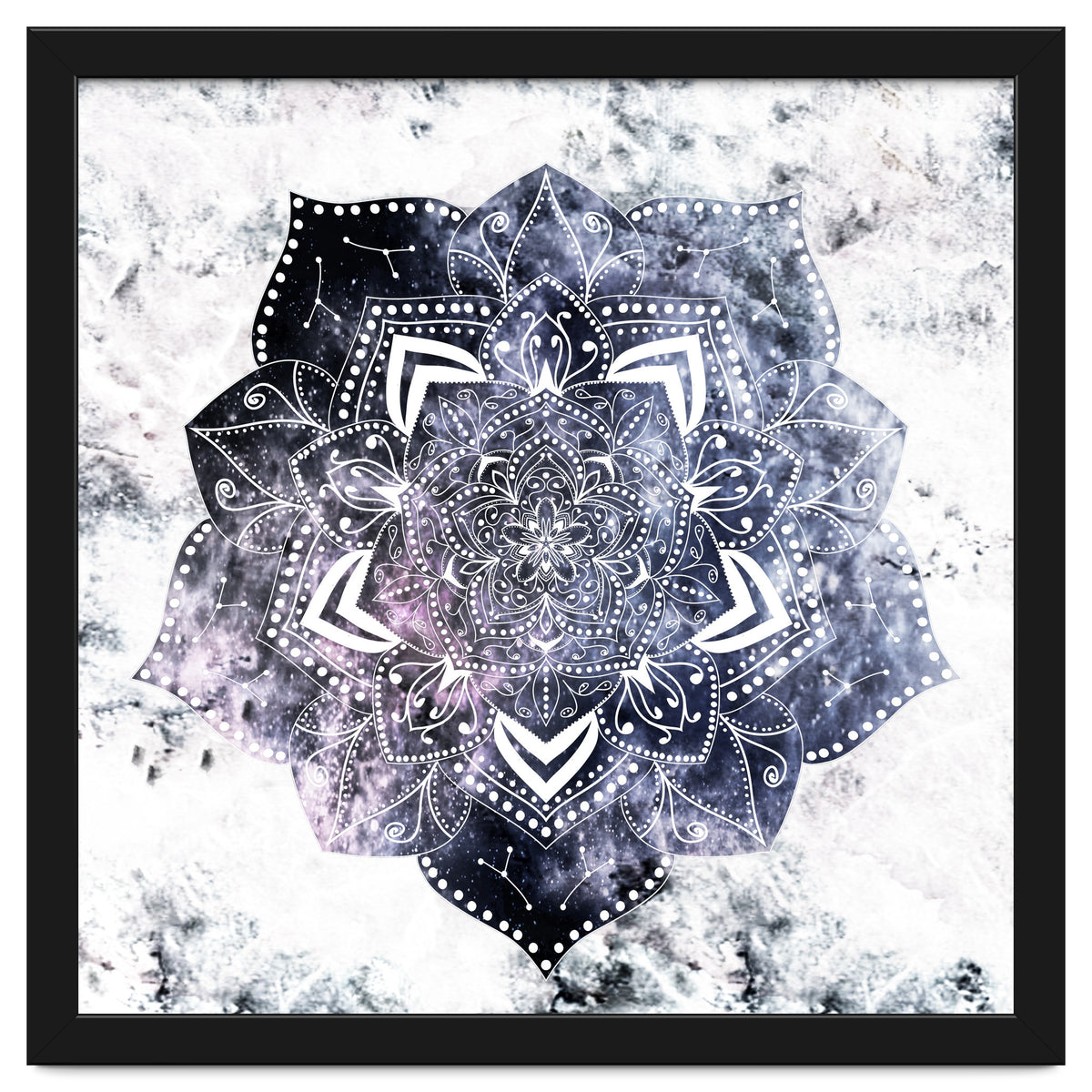 Cancer Constellation Mandala