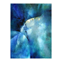Komposition In Blau - blue composition (Print Only)