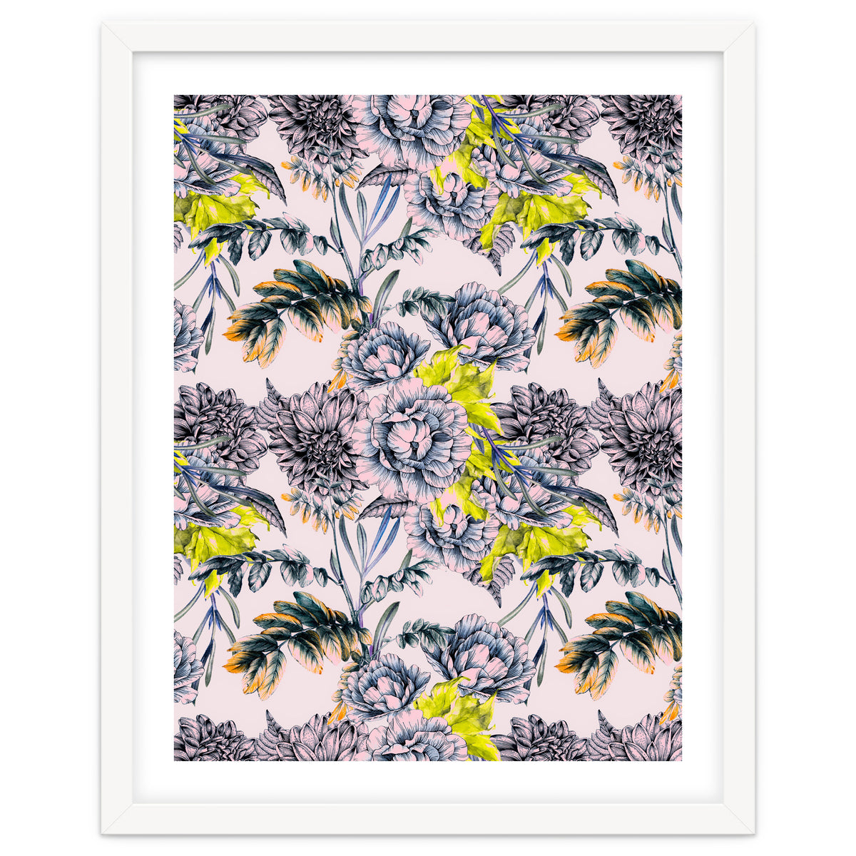 Flowering blooming in pink