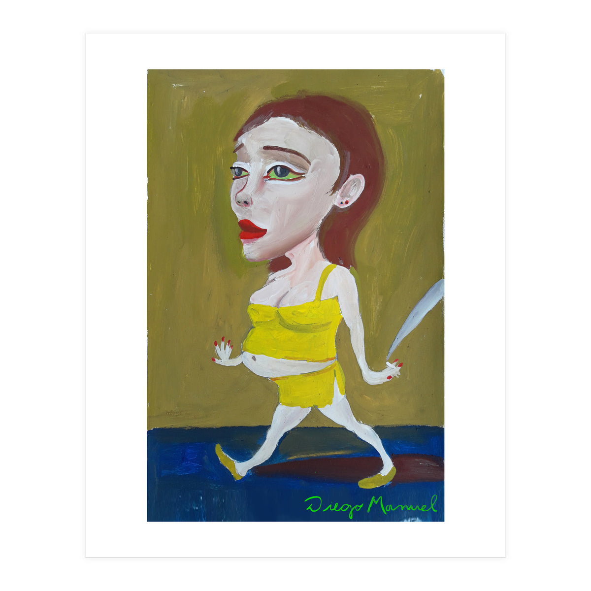 Walking girl 3 (Print Only)