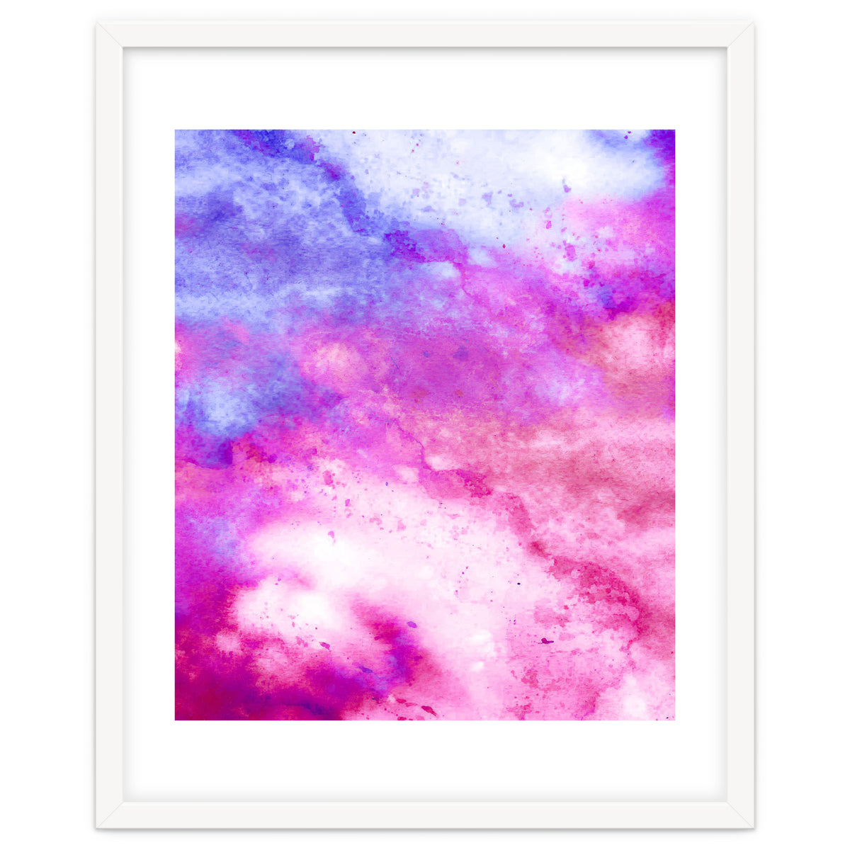 Mixed Feelings Watercolor Art