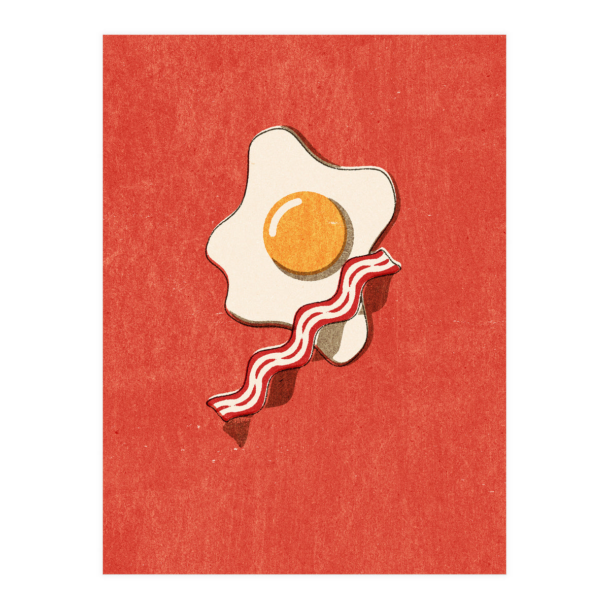 FAST FOOD / Egg and Bacon (Print Only)