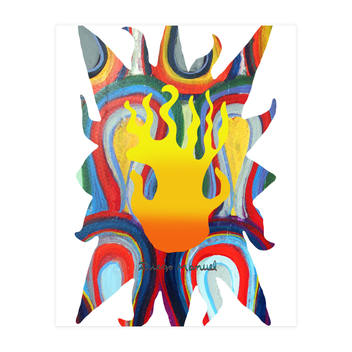 Fuego 11 Copia (Print Only)