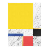 Geometric and golden X (Print Only) thumbnail