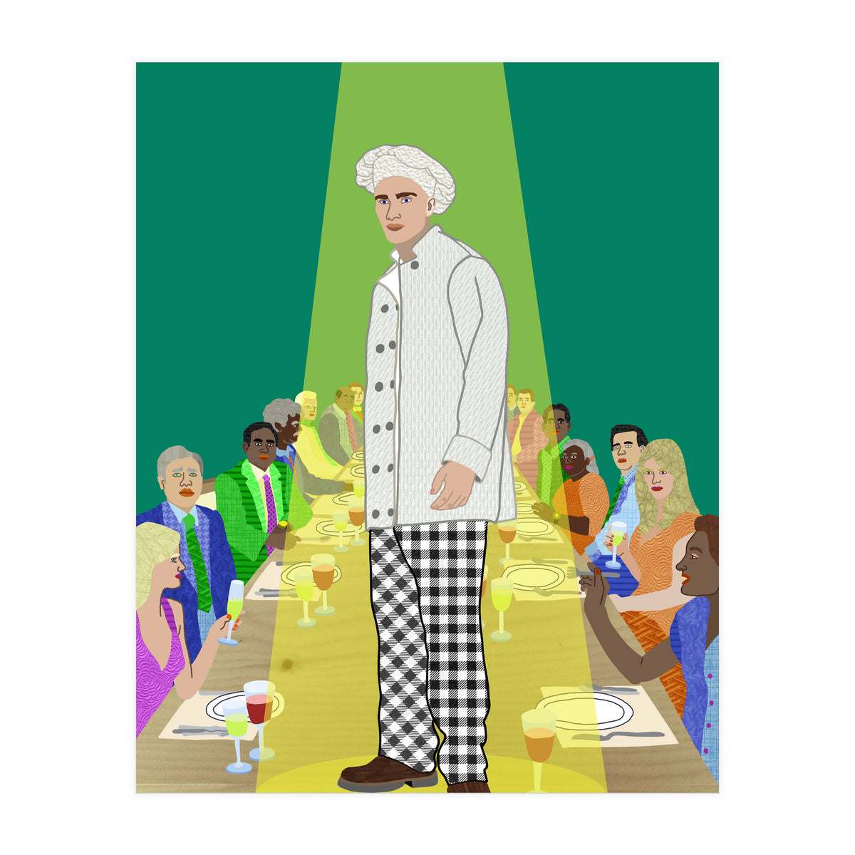 Chic Chef (Print Only)