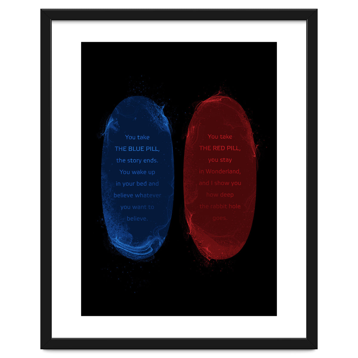 Red Blue Pills The Matrix