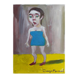Light Blue Dress Girl (Print Only) thumbnail