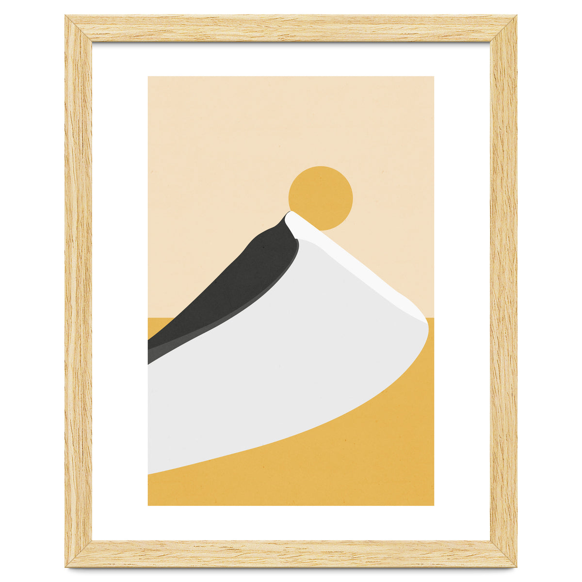 Abstract Dune - Golden Desert