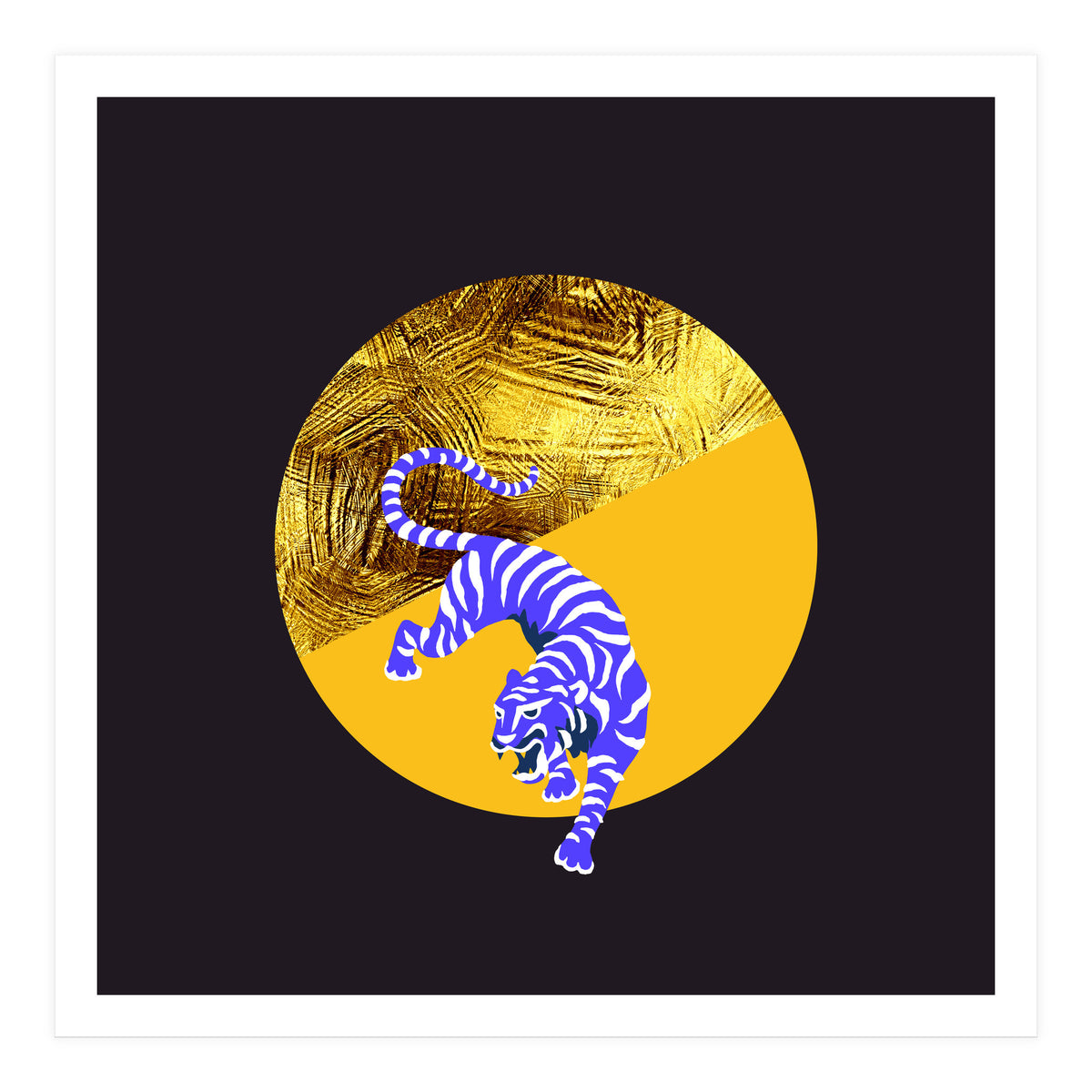 blue tiger (Print Only)