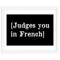 Judges You In French