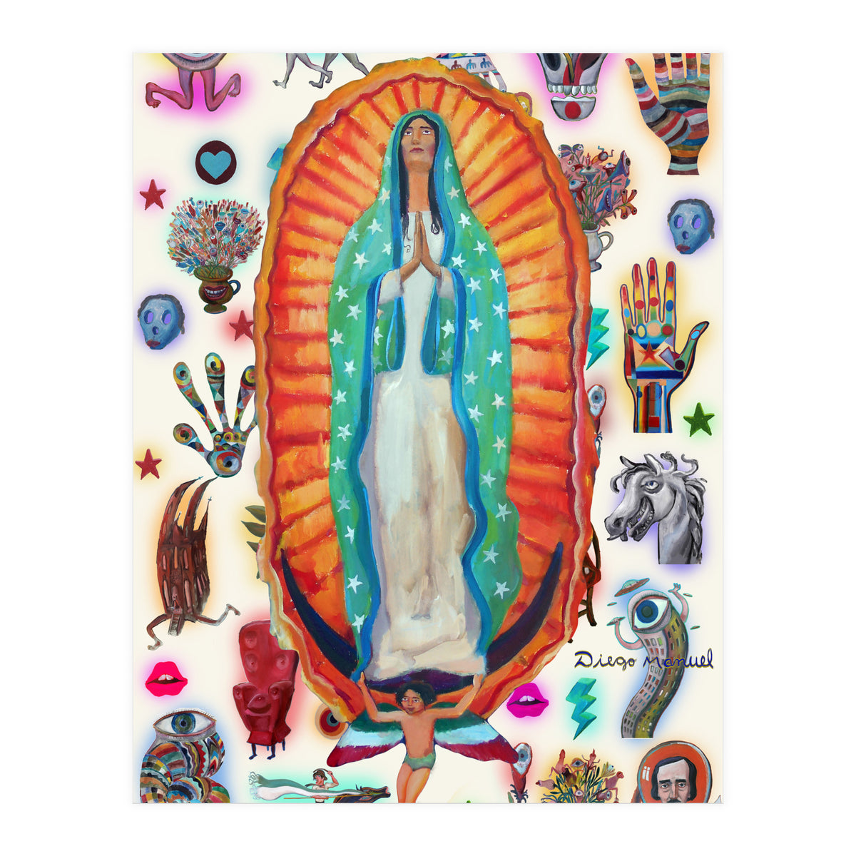 Virgen De Guadalupe 1 (Print Only)