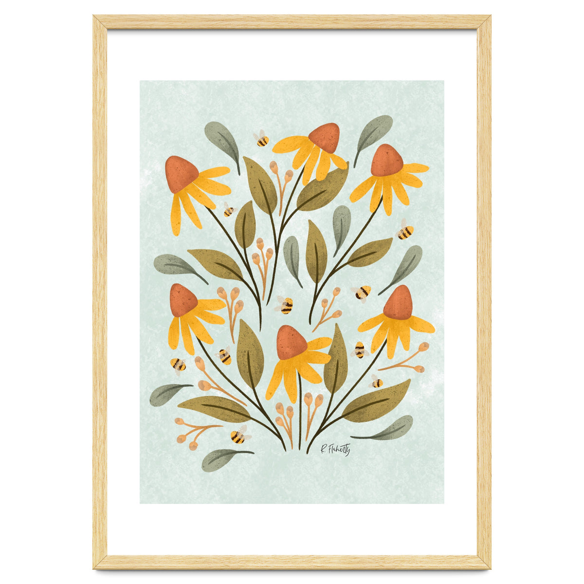 Daisies and Bumblebees