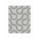 My Favorite Geometric Patterns No.30 - Grey (Print Only) thumbnail