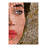 Under The Jute Hat, Bohemian Woman Fashion Painting (Print Only) thumbnail