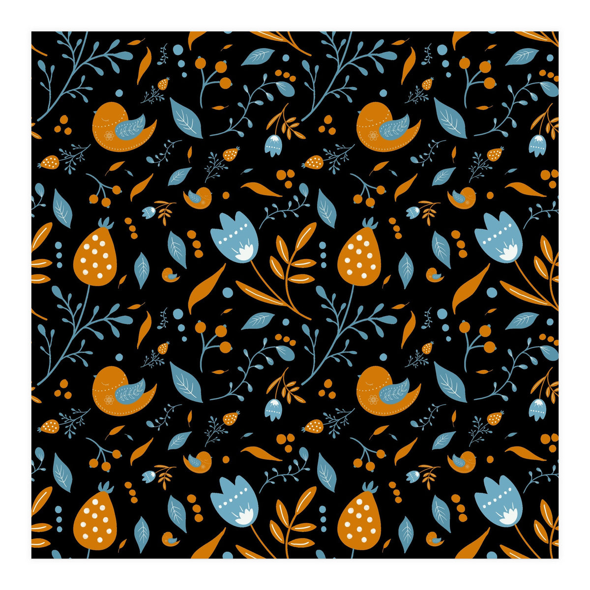Midnight Summer Garden (Print Only)