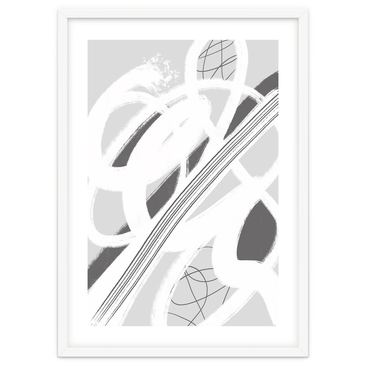 Abstract Painting No. 11 - Chaos and silence