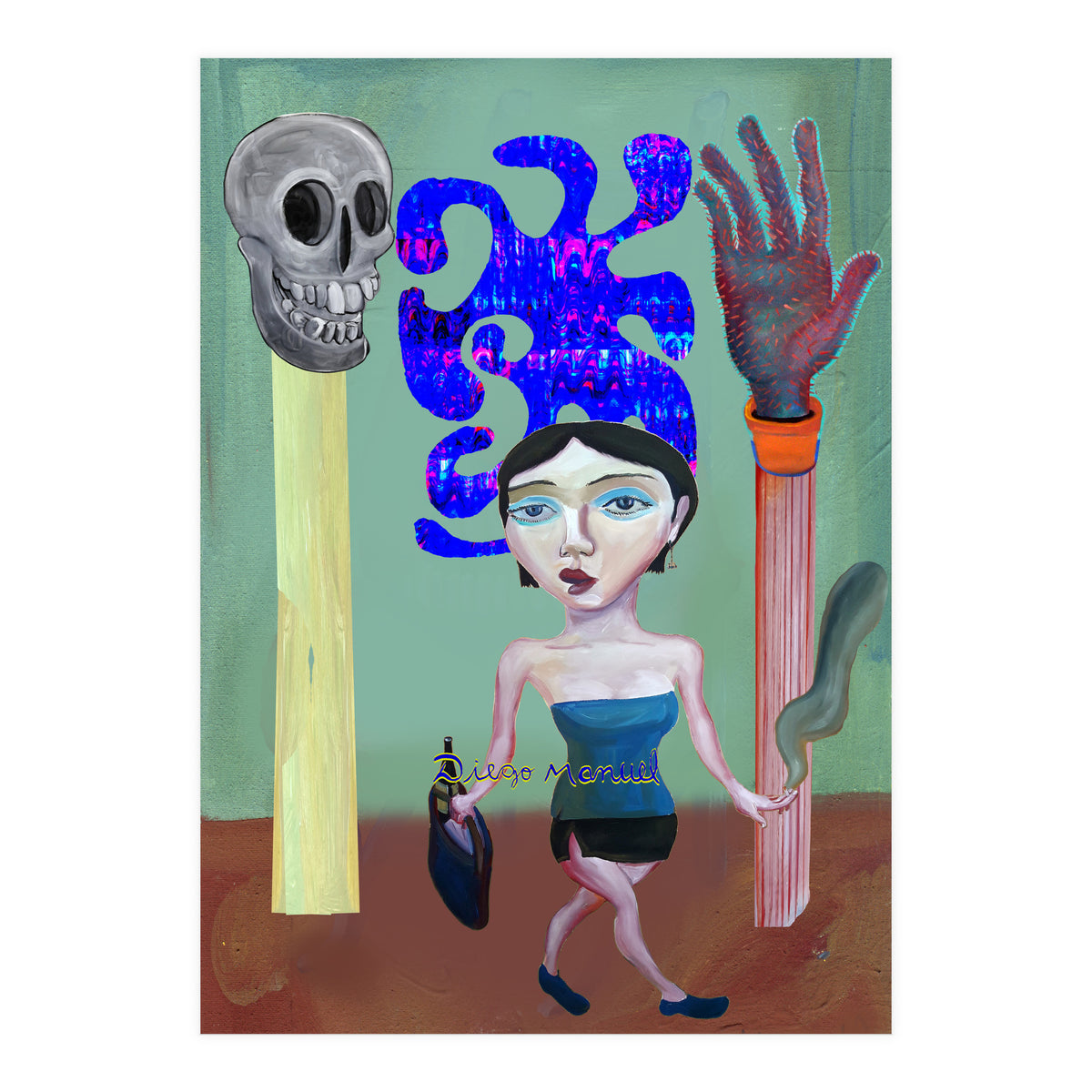 Graffiti Digital 2022 889 (Print Only)