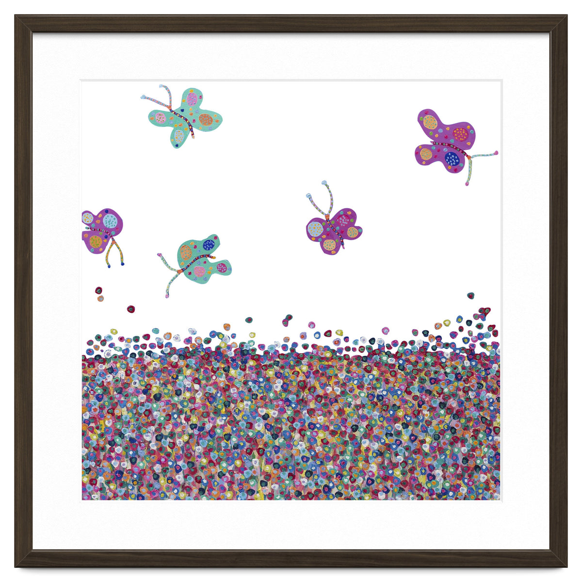 Butterflies Are Free (white)