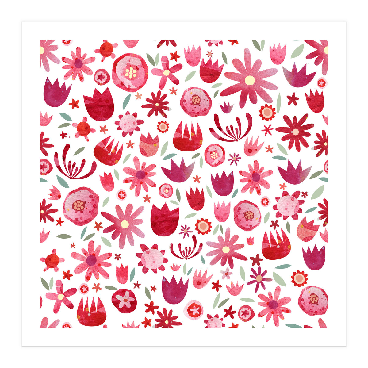 Summer Flowers (Print Only)