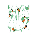 White Calm Was Born Into A Swan (Print Only) thumbnail