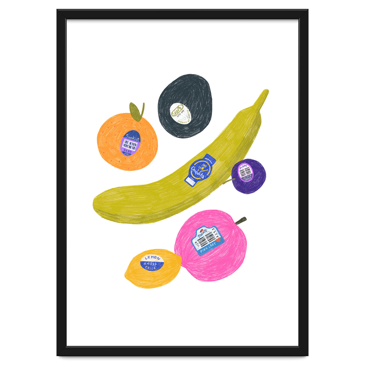 Fruit Stickers