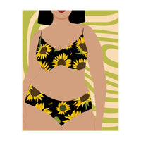 Sunflower Bikini (Print Only)