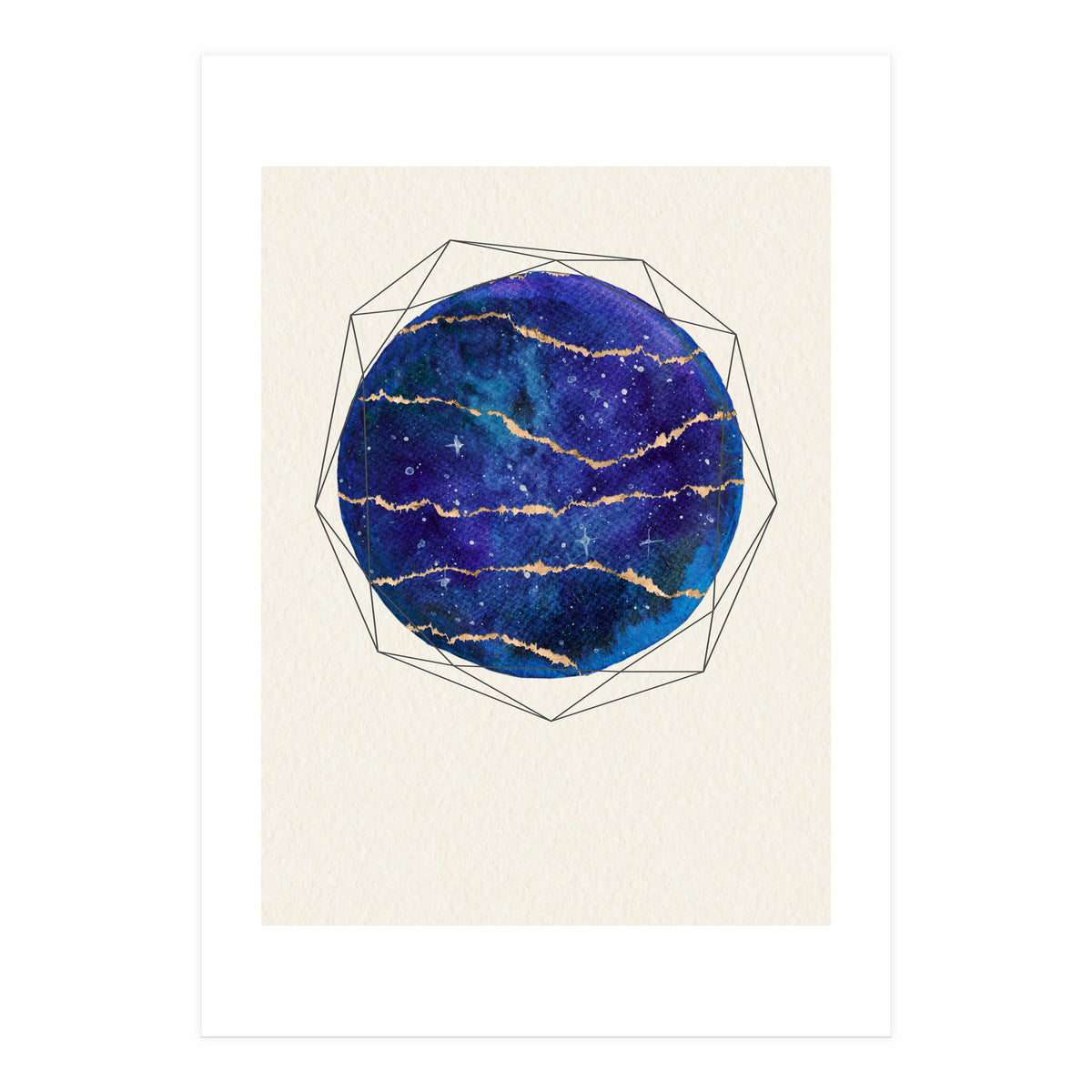 Blue Moon Galaxy (Print Only)
