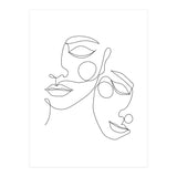 female couple face (Print Only) thumbnail