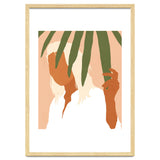 Musafir | Traveler Feminism Woman of Color in White Shirt | Palm Tropical Minimal Bohemian Fashion thumbnail