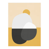 Abstract Boulders - Golden Desert (Print Only) thumbnail