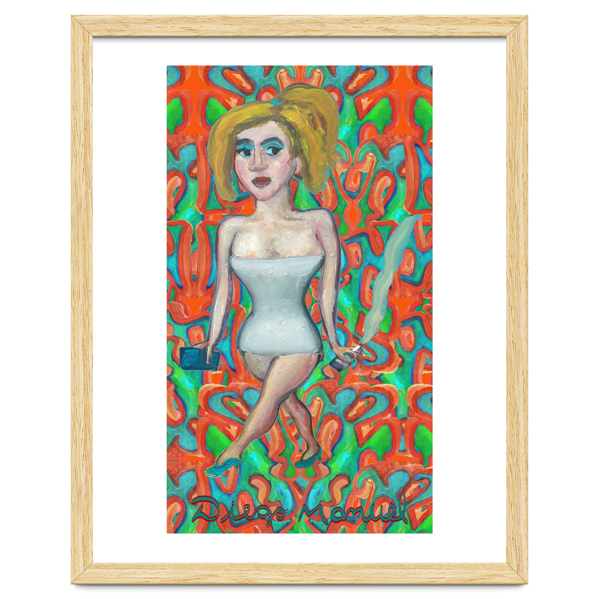 Chica Con Cigarrillo 4