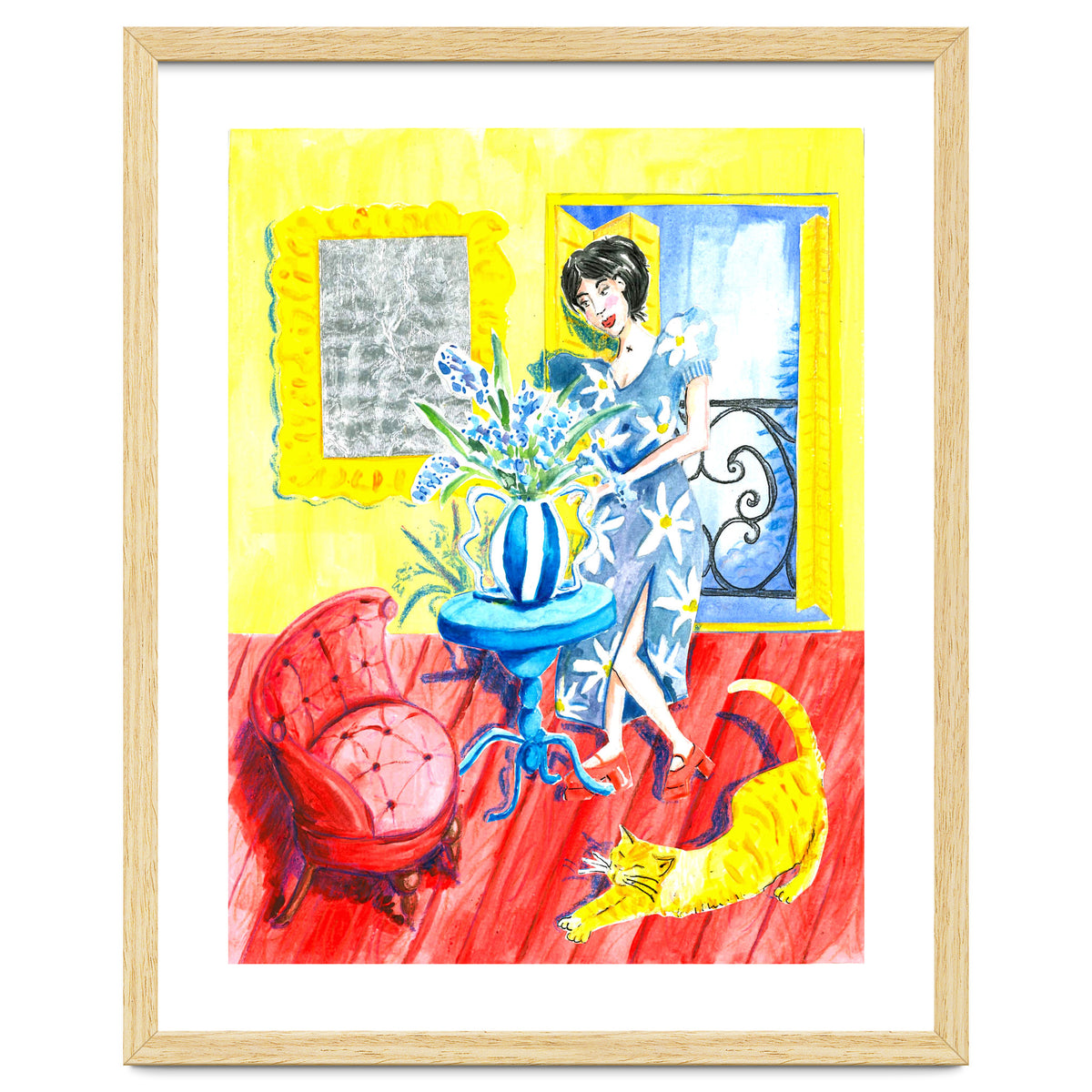 Fanny In The Living Room