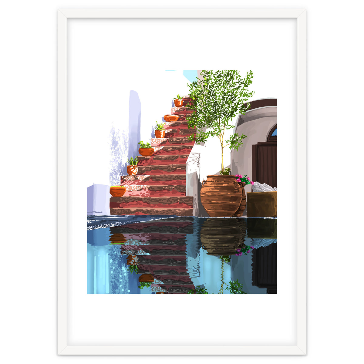 Serenity Weekend | Mindful Travel Greece Architecture | Rustic Earthy Swim Pool | Peace & Positivity