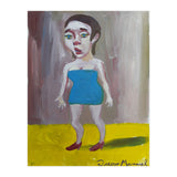 Light Blue Dress Girl (Print Only) thumbnail