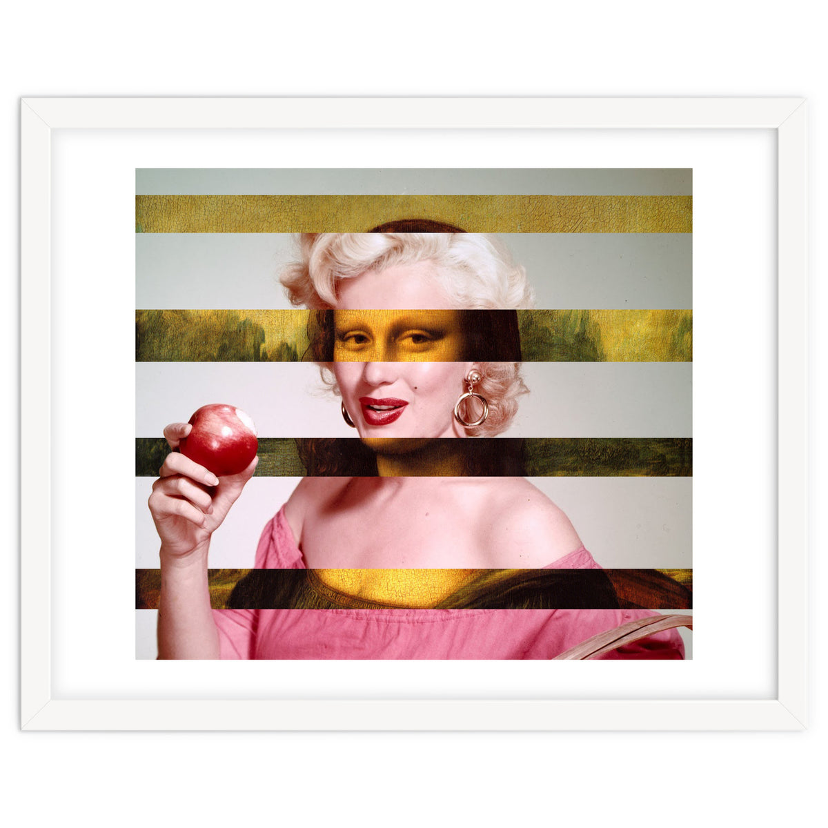 Leonardo Da Vinci's "Mona Lisa" & Marylin Monroe