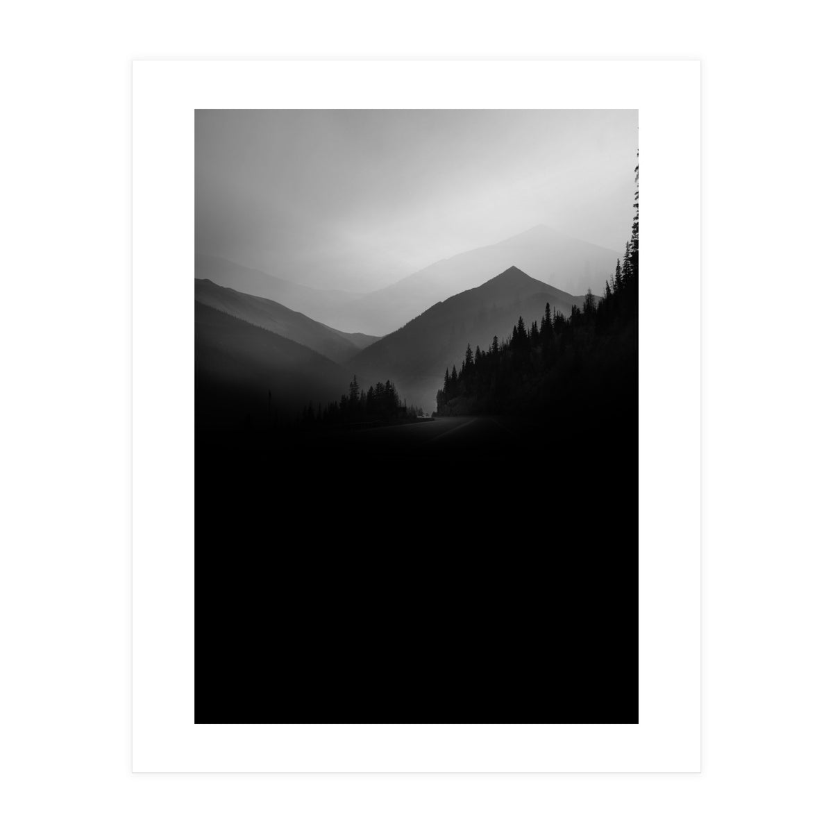 Dusky Mountains (Print Only)