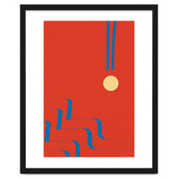 Mid Century Abstract Lines