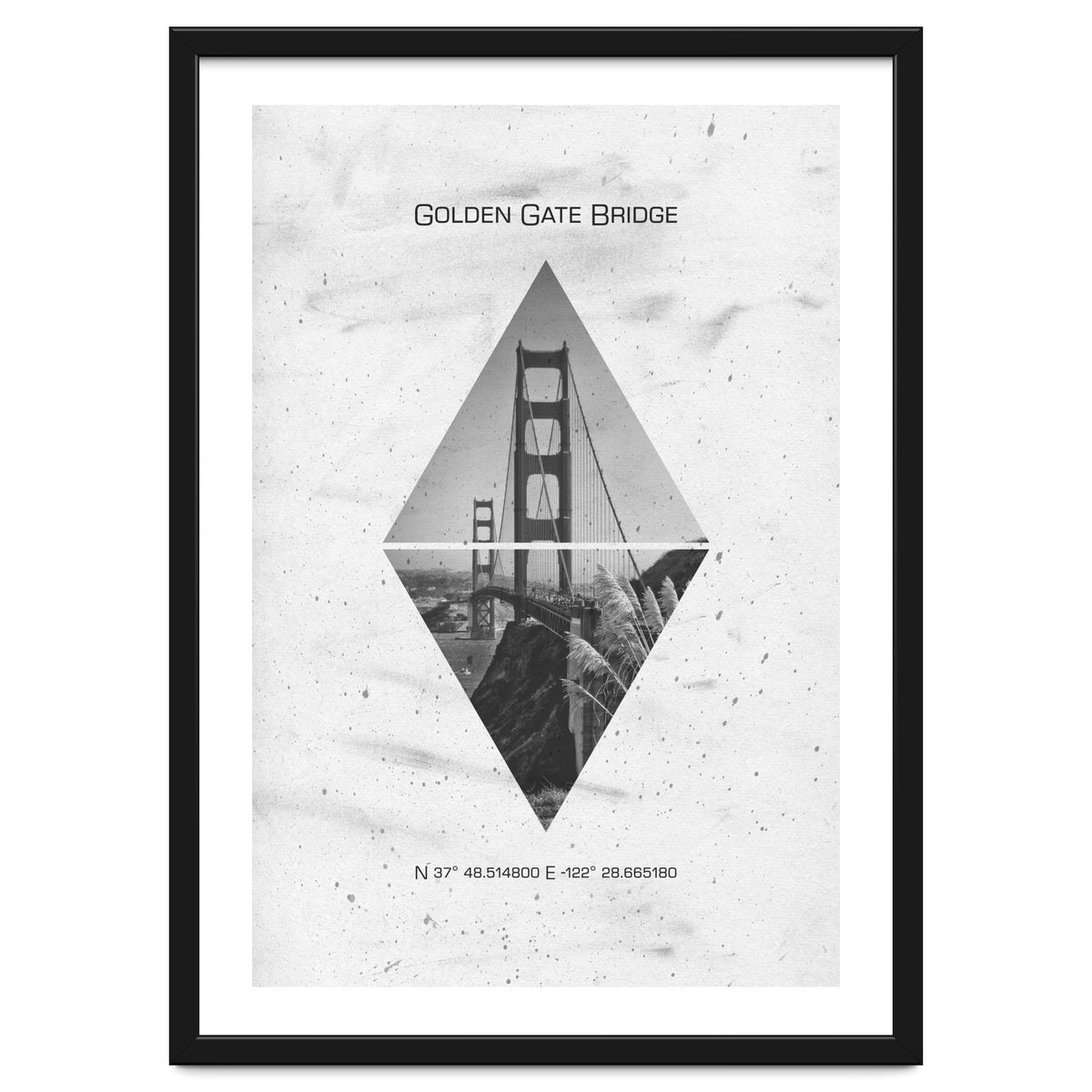 Coordinates SAN FRANCISCO Golden Gate Bridge