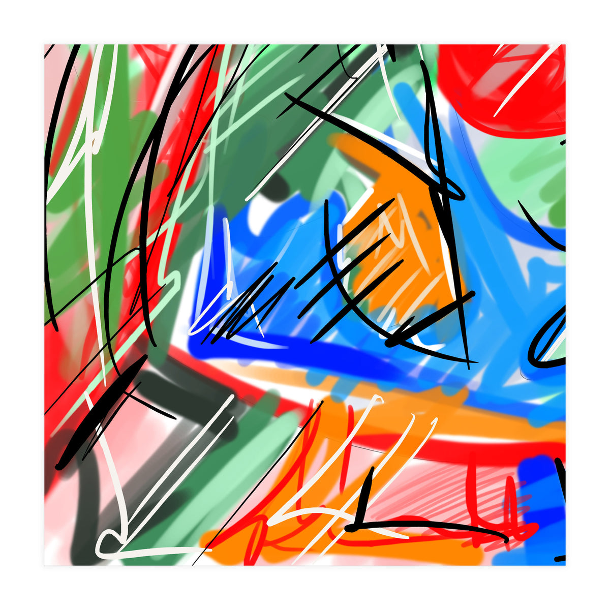 Subtlenes Of Colors In Traces 3 (Print Only)