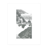 Printed Positano in Grey  (Print Only) thumbnail