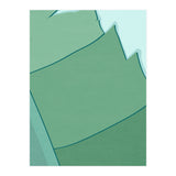 Abstract Banana Leaves Three - Greener Eden (Print Only) thumbnail